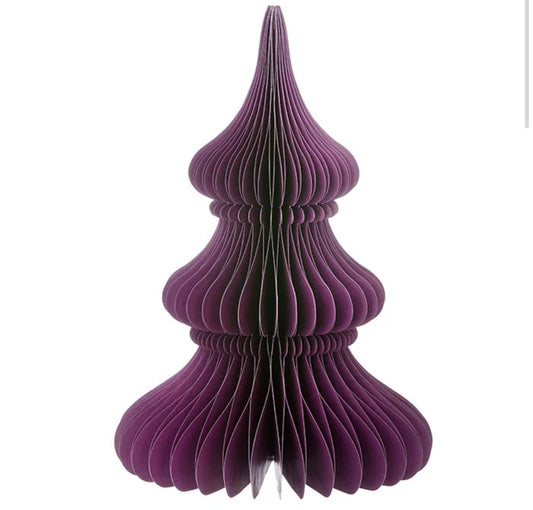 Honeycomb Tree Noble H30cm Plum
