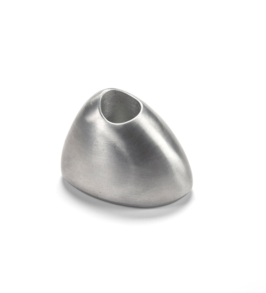 Serax Out of Lines Candle Holder Steel Grey H5.5