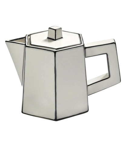 Serax Tea Pot White - Black Carte Blanche