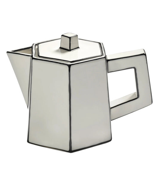 Serax Tea Pot White - Black Carte Blanche