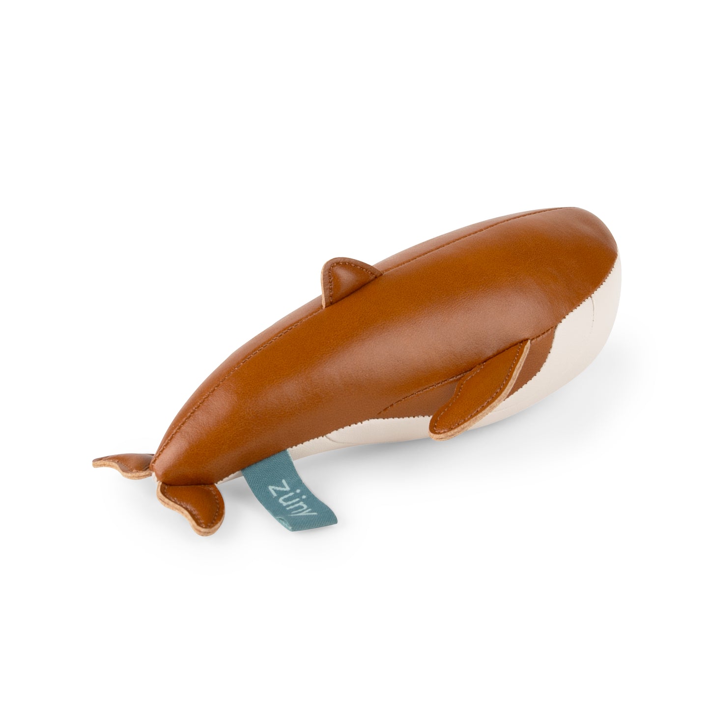 Whale Wave Paperweight - Tan + Wheat