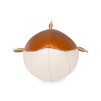 Whale Wave Paperweight - Tan + Wheat
