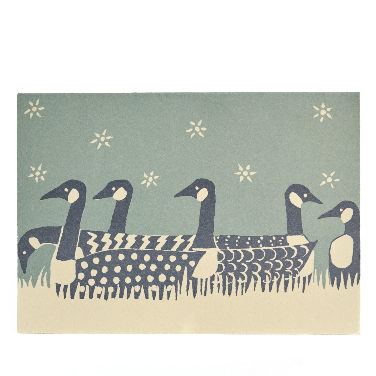 Cambridge Imprint Card Flock of Geese