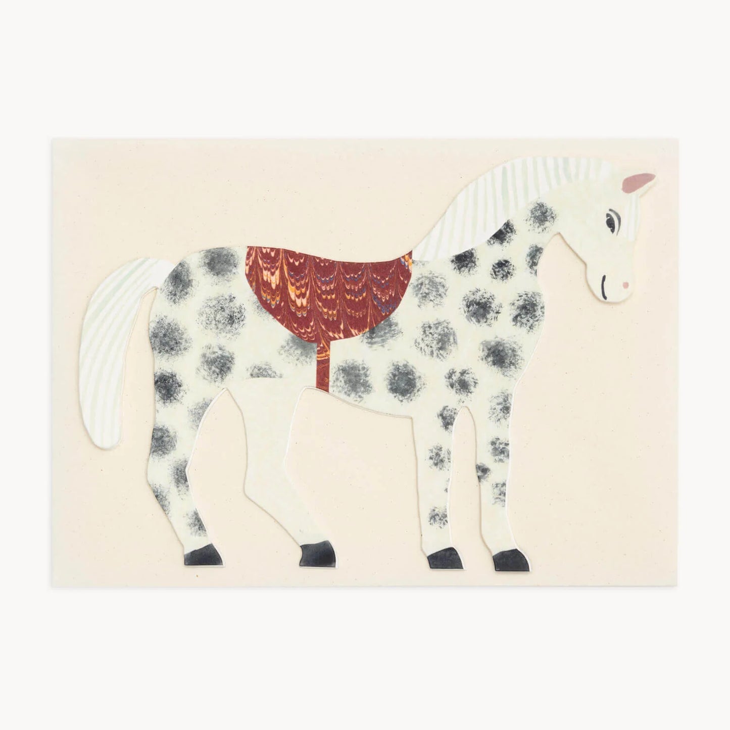 Tirzah's Horse Greetings Card