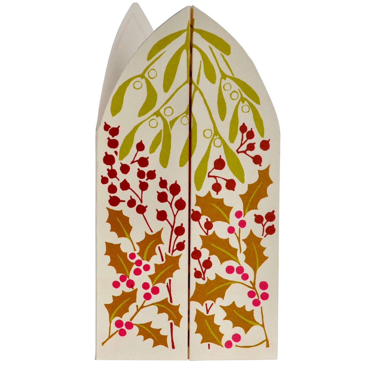 Cambridge Imprint Extra Special Triptych Card Hidden Winter Bird