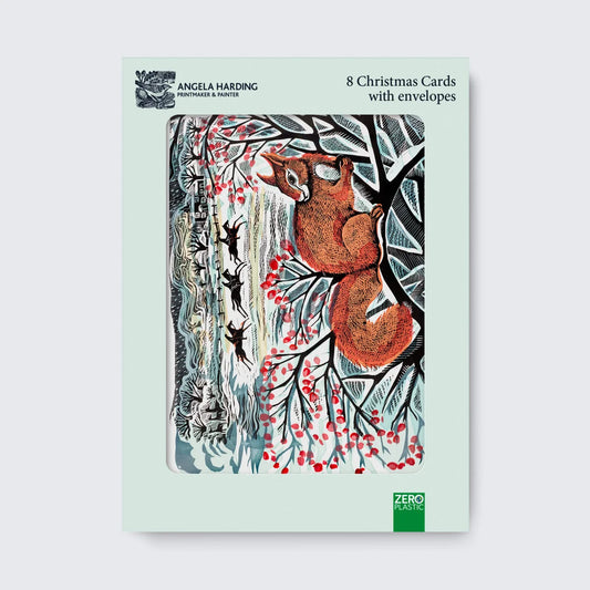 Angela Harding A Winters Tale Christmas Cards / PK 8