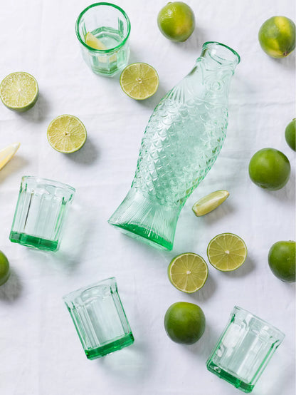 Serax Paola Navone Fish glass bottle 1L