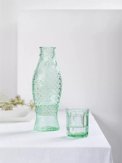 Serax Paola Navone Fish glass bottle 1L