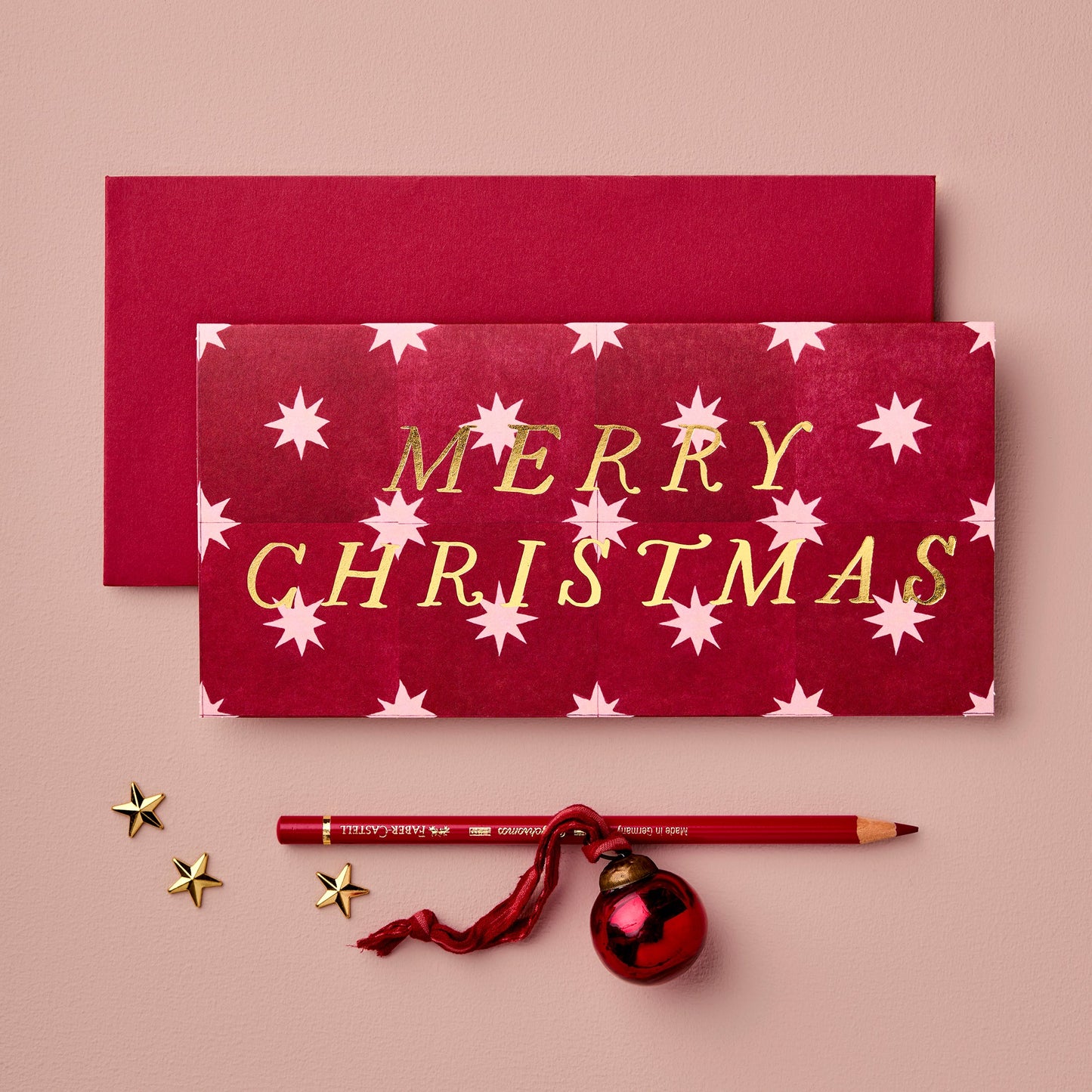 Scarlet Star 'Merry Christmas' Card