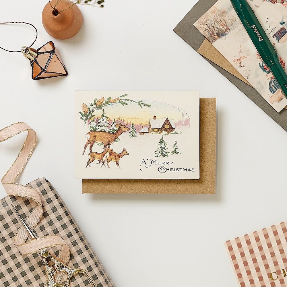 CELLO PACK OF RELOVE DEER WITH FAWN