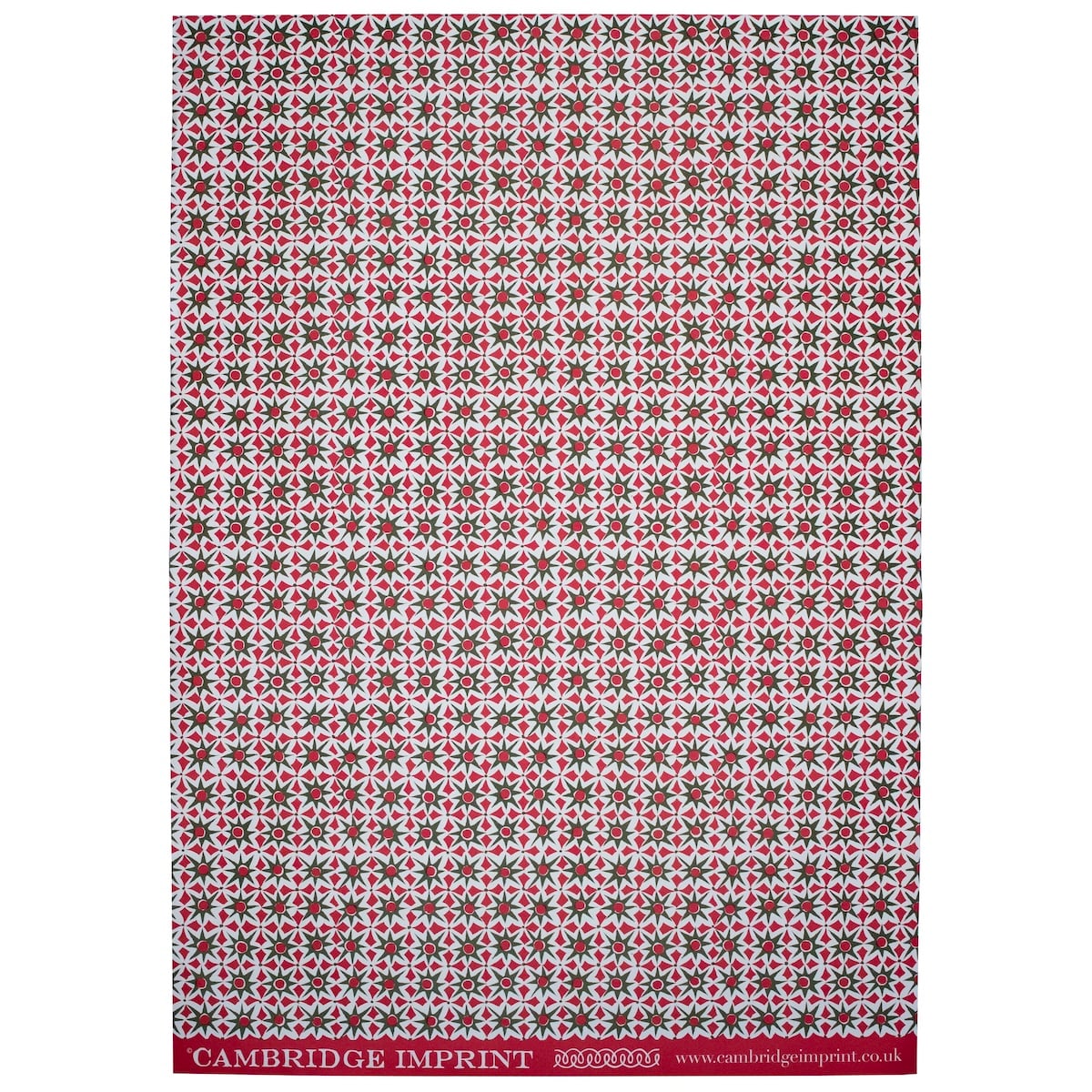Cambridge Imprint Patterned Paper Alhambra Green and Pink