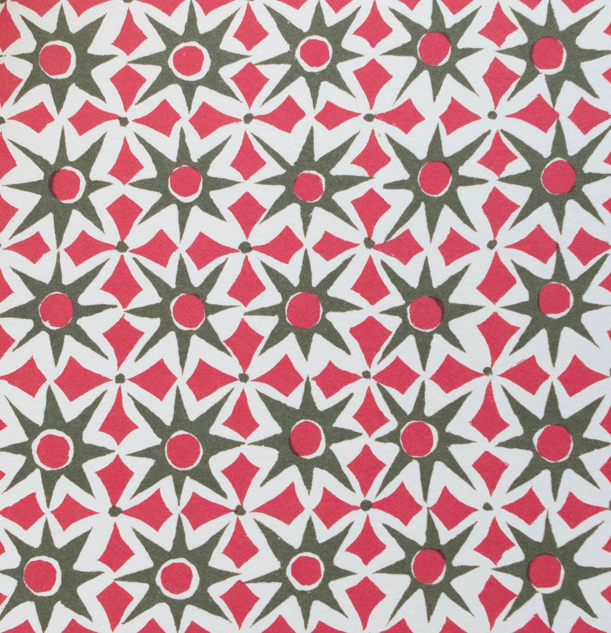 Cambridge Imprint Patterned Paper Alhambra Green and Pink