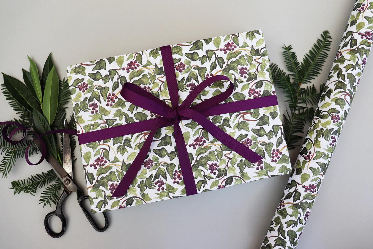 Ivy Christmas Wrapping Paper