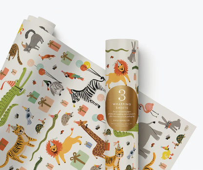 PARTY ANIMALS WRAP ROLL