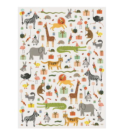 PARTY ANIMALS WRAP ROLL