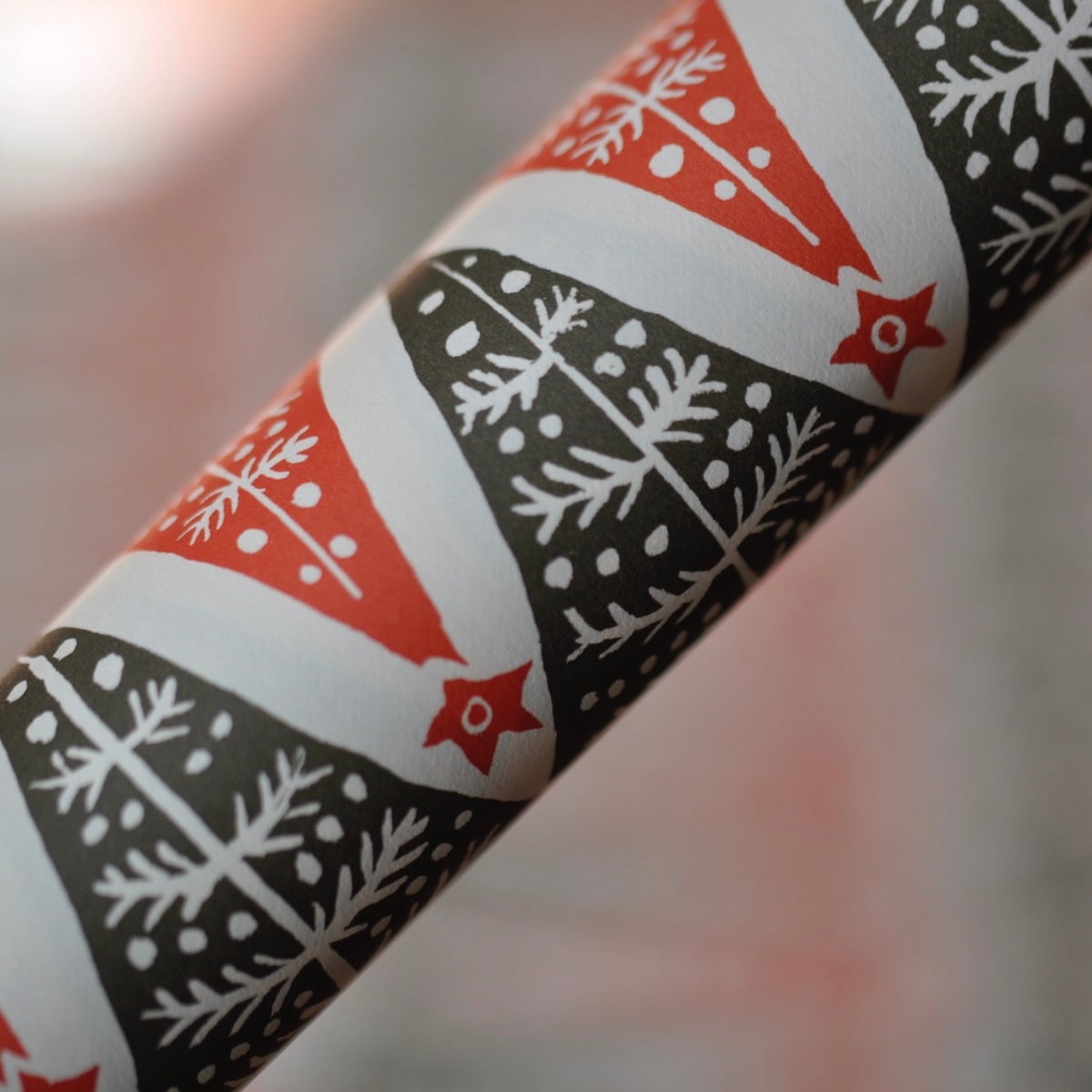 Patterned Paper Dancing Trees