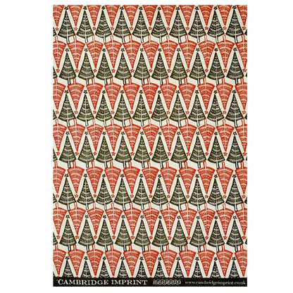 Patterned Paper Dancing Trees