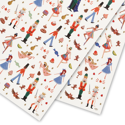 Rifle Paper Christmas Wrap / Nutcracker