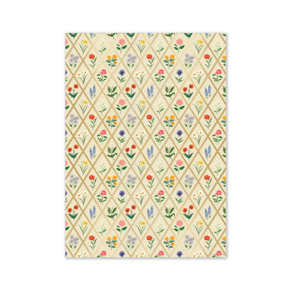 GARDEN STUDY ROLL WRAP