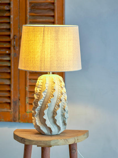 Natika Table lamp / White /Stoneware
