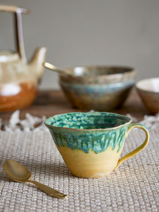 Milani Cup / Green / Stoneware