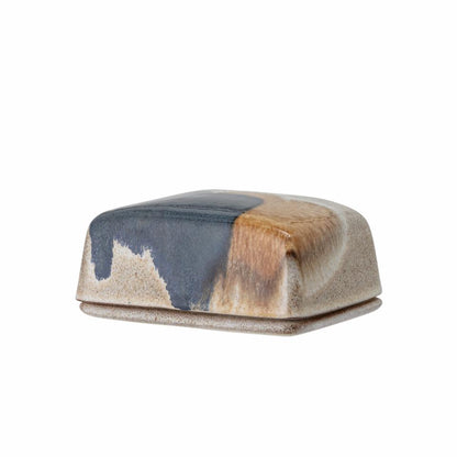 Jules Butter Box / Blue / Stoneware