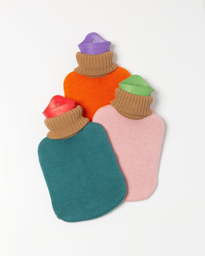 Mini Hot Water Bottle / Orange