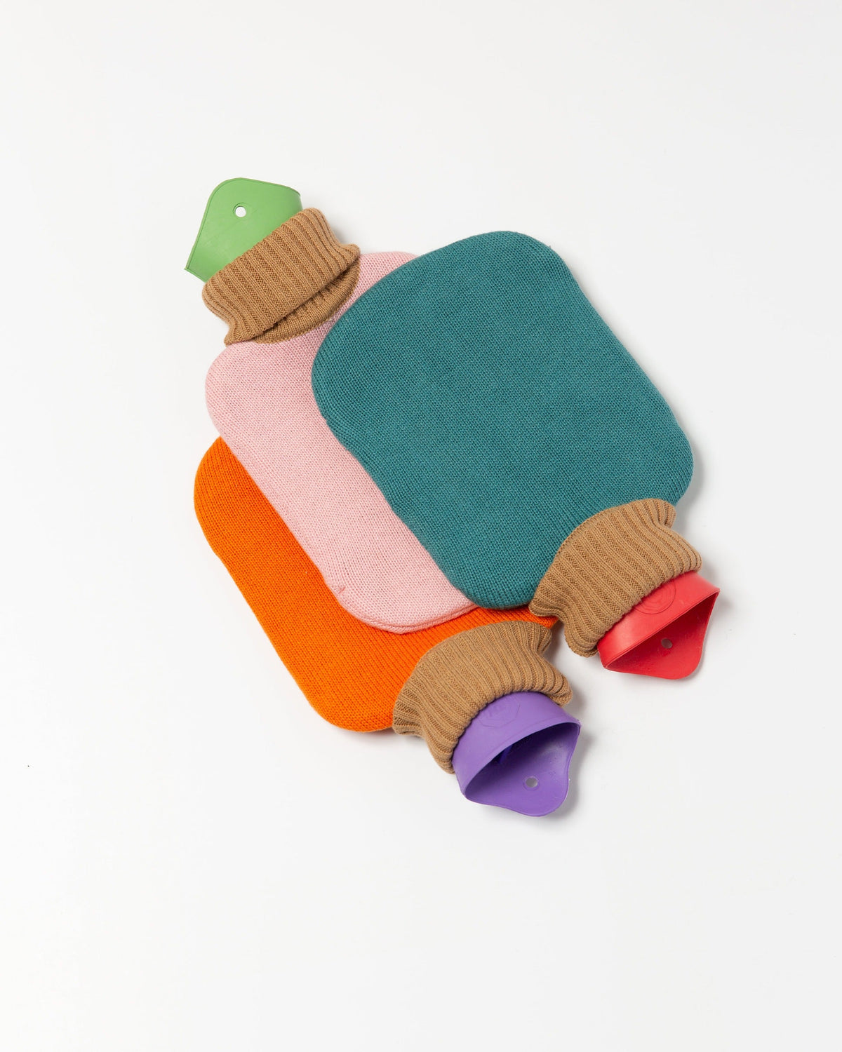Mini Hot Water Bottle / Teal