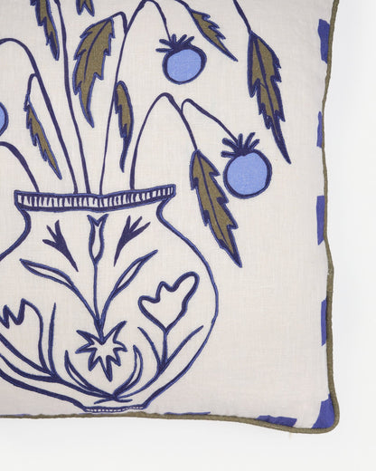 Amuse la Bouche Folkstone Vase Cushion