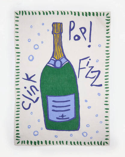 Amuse la Bouche Fizz Tea Towel