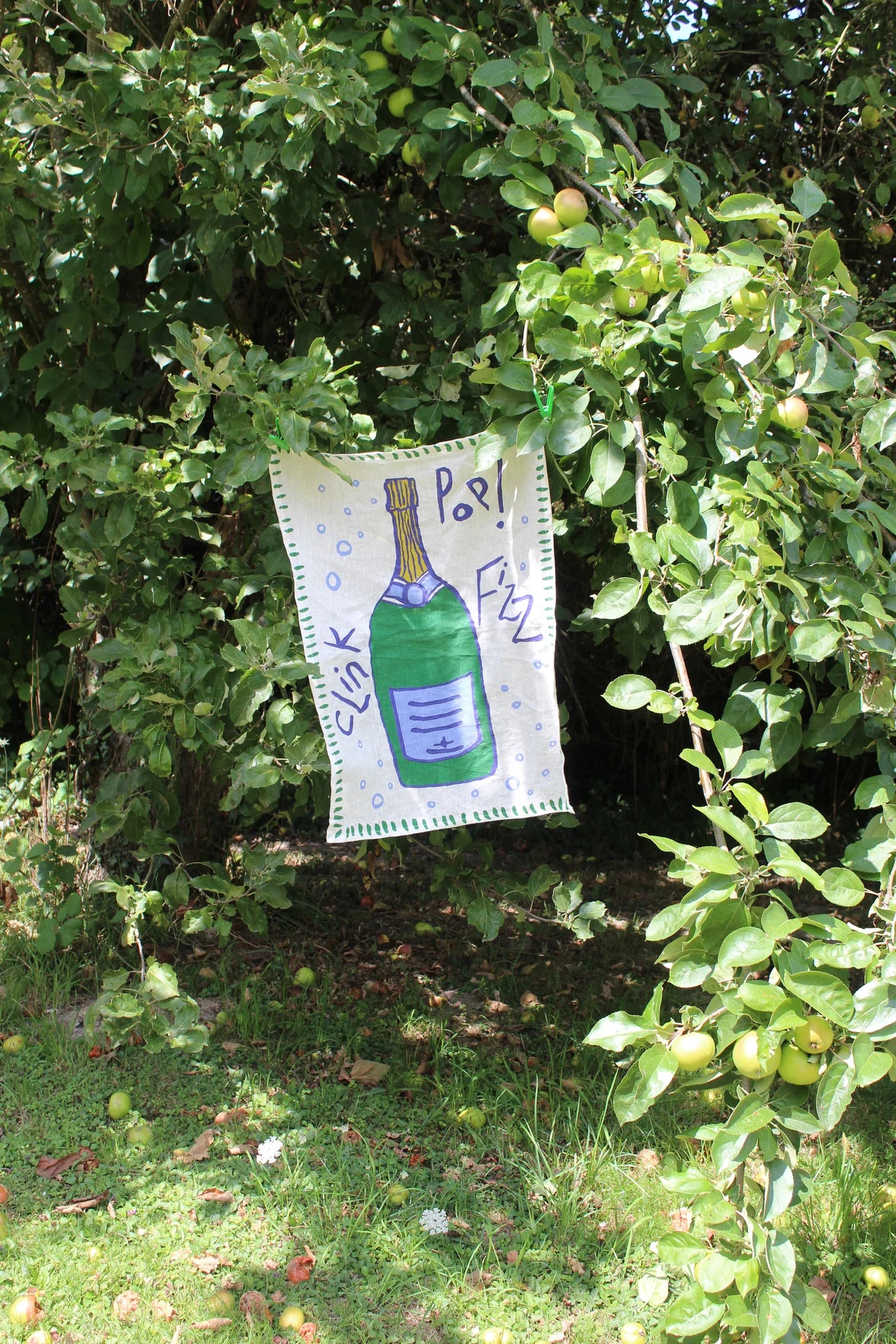 Amuse la Bouche Fizz Tea Towel