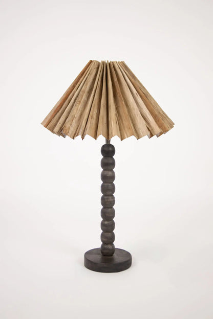 Pete table lamp dark grey/brown