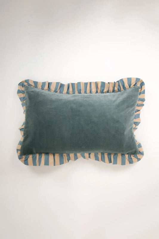 Elina cushion blue