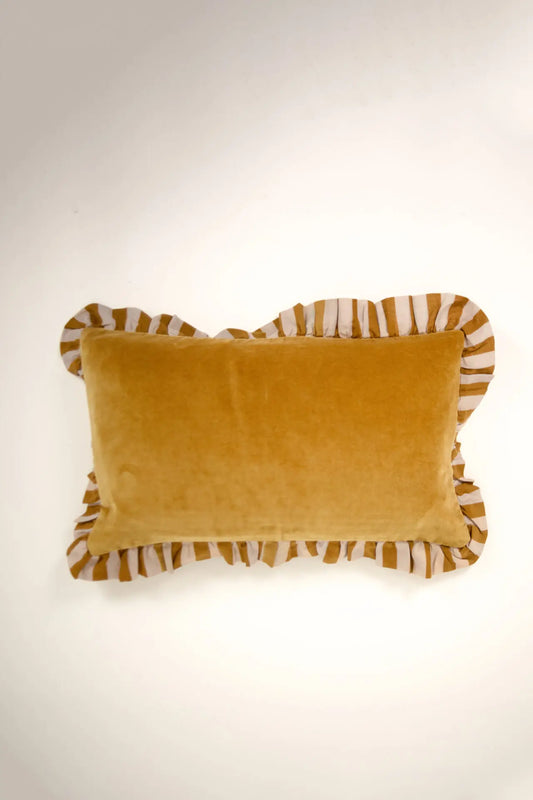 Elina cushion yellow