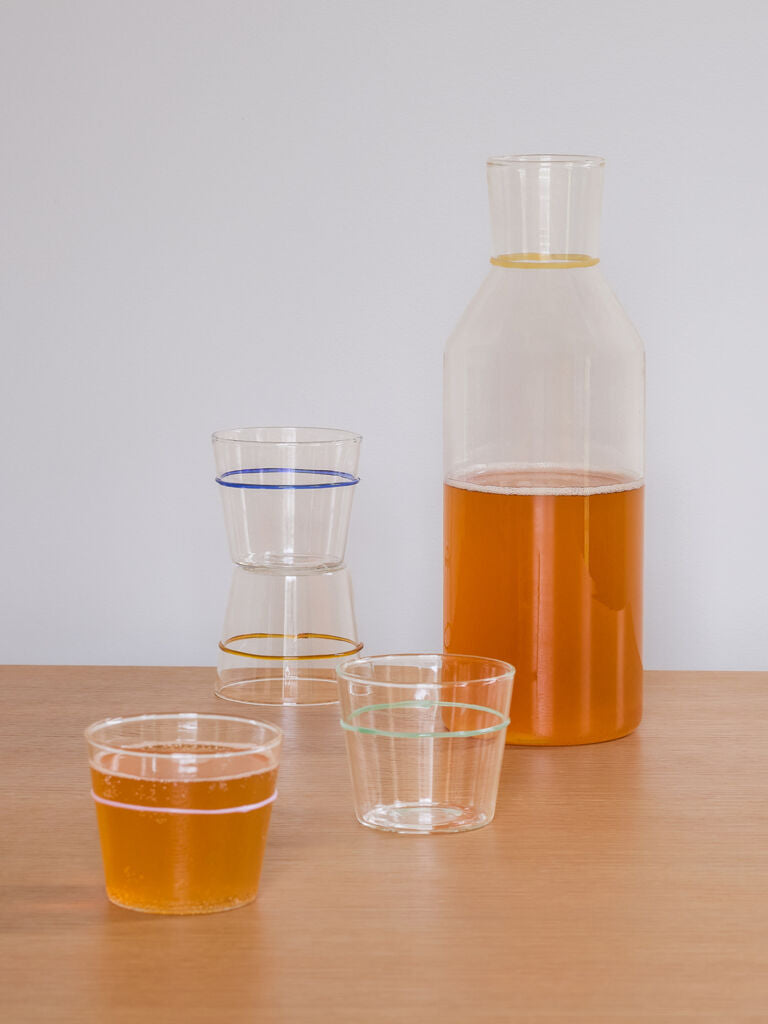 Orbit Drinking Glass Yellow