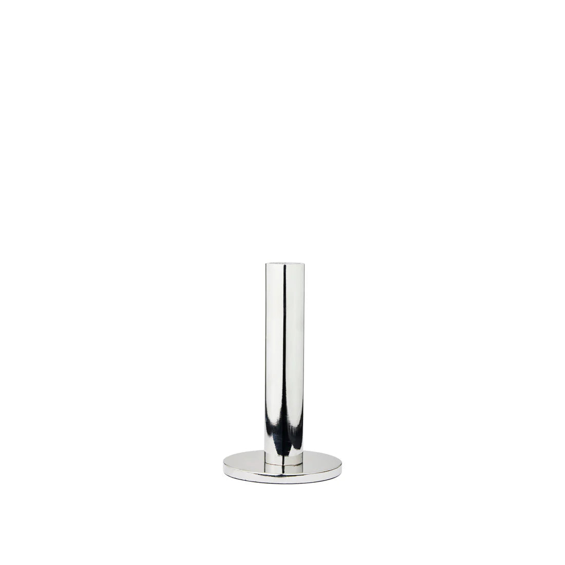 Maro Silver Candle Holder