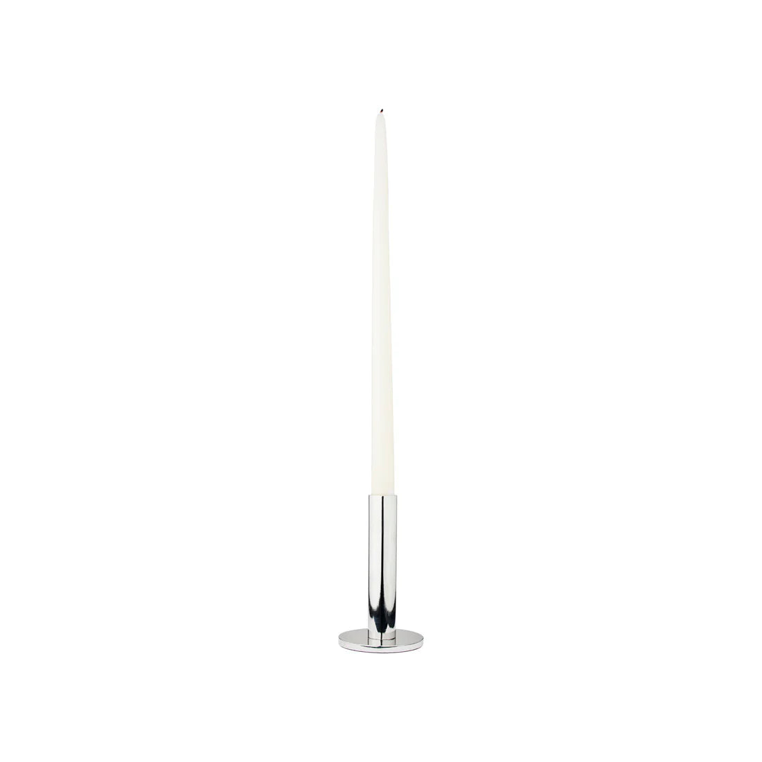 Maro Silver Candle Holder