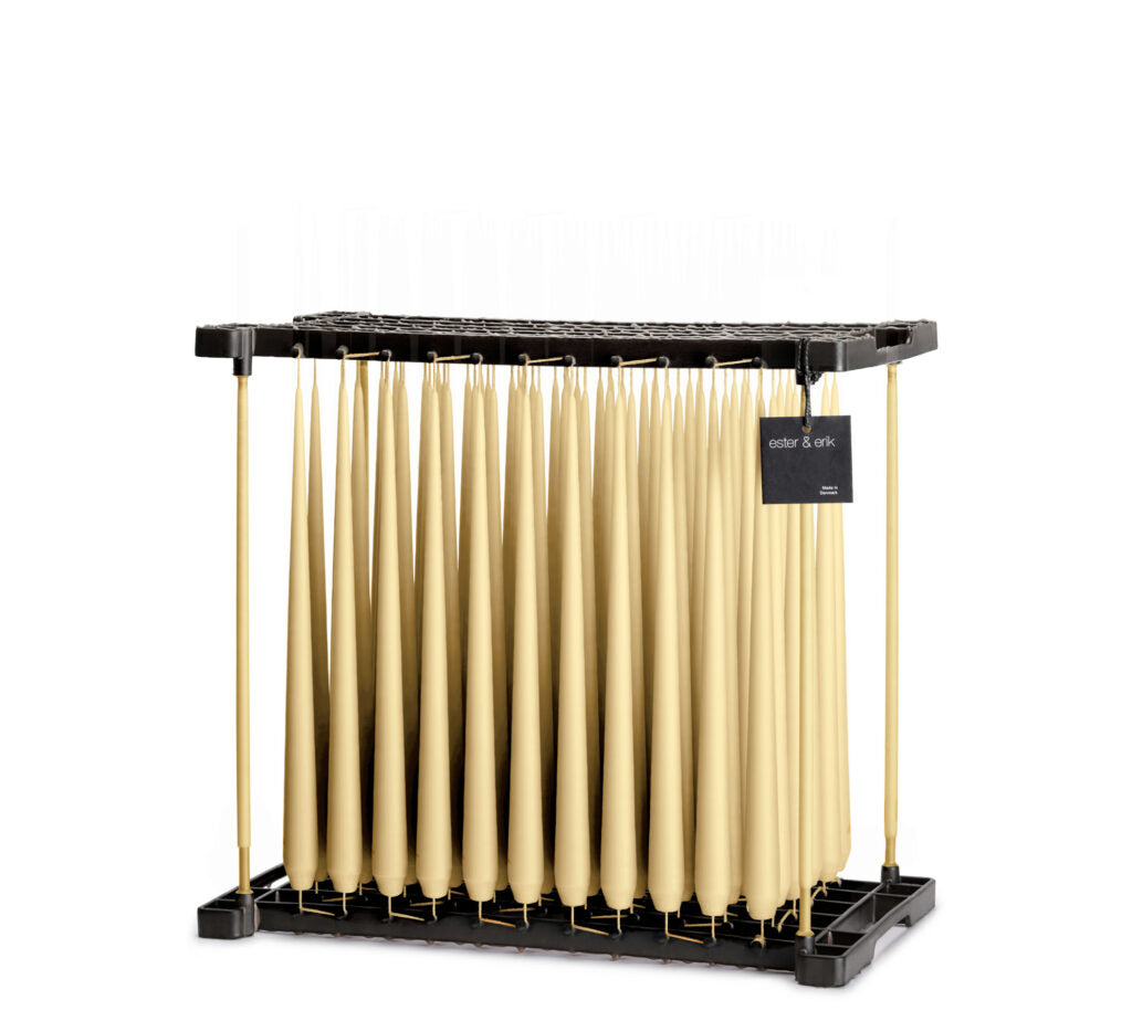 Ester & Erik Taper Frame Candle - Pale Ginger 32cm