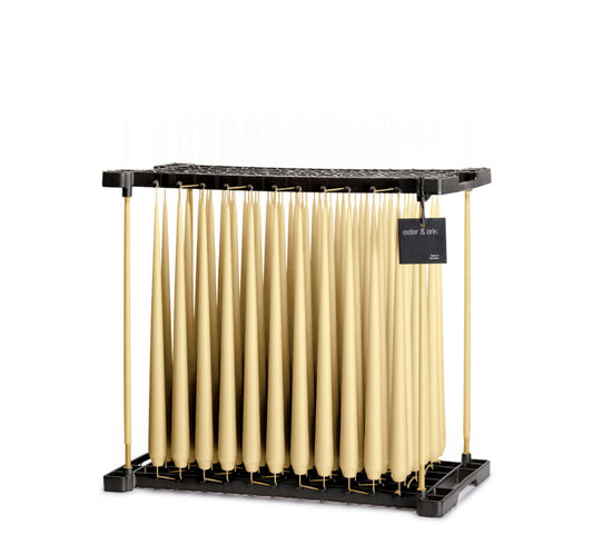 Ester & Erik Taper Frame Candle - Pale Ginger 32cm