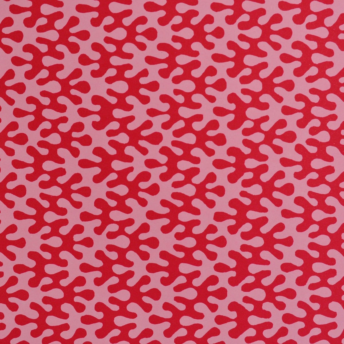 Cambridge Imprint Sheet Patterned Paper Kelp Raspberry Ripple