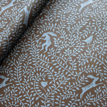 Cambridge Imprint Sheet Patterned Paper Dancing Hare Bronze