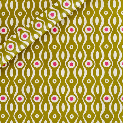 Cambridge Imprint Sheet Patterned Paper Persephone Bright Olive And Cool Pink