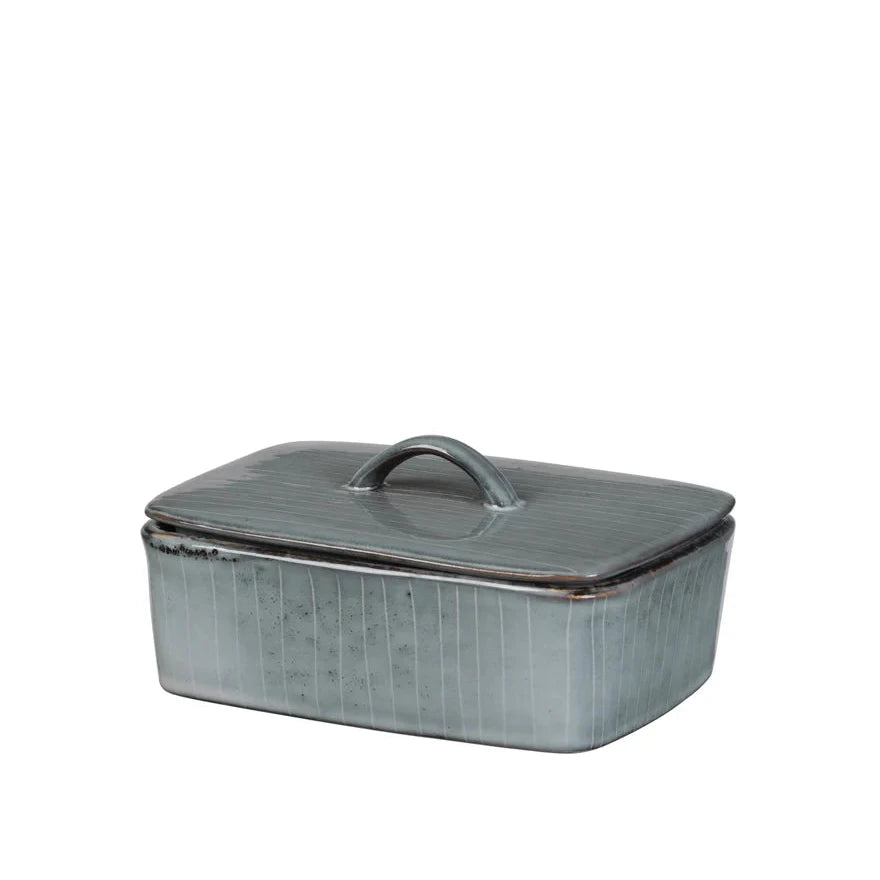 Nordic Sea Butter Dish with Lid