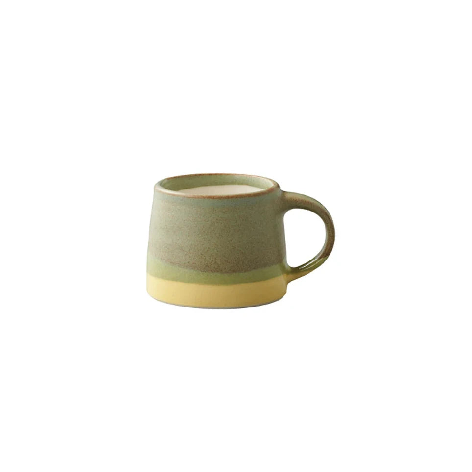 Kinto Mug Moss Green x Yellow 110ml