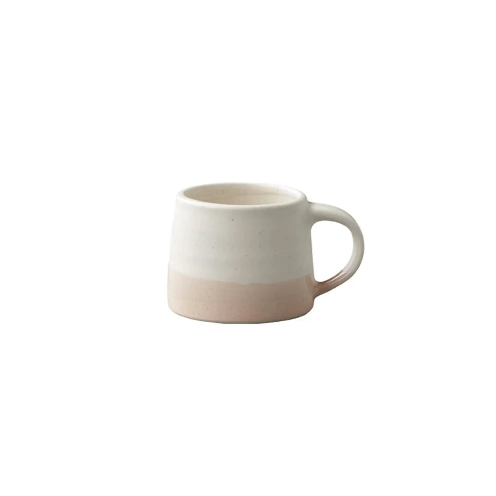 Kinto Mug White x Pink Beige 110ml