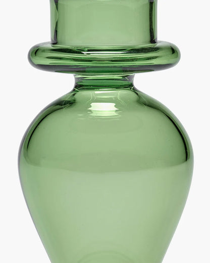 Candle holder 01 green Nabucho