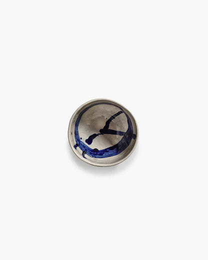 Breakfast bowl beige - blue Sophia
