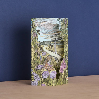 The Common die-cut card by Angela Harding