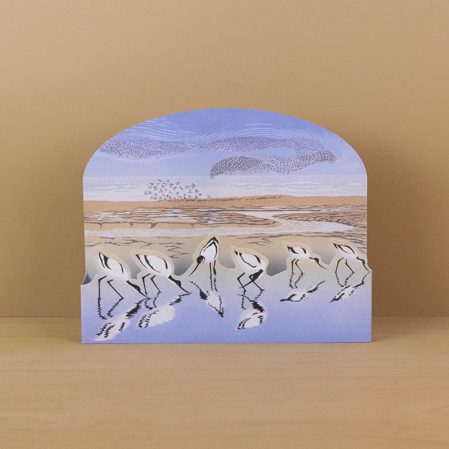 Time & Tide die-cut card by Niki Bowers