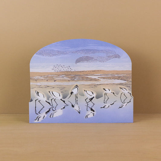 Time & Tide die-cut card by Niki Bowers
